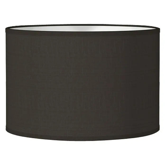 Home Sweet Home Lampenschirm Bling - Ø x H: 30 x 20 cm, Night Black, Baumwolle, Rund - Vorderansicht