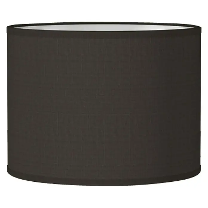 Home Sweet Home Lampenschirm Bling - Ø x H: 25 x 19 cm, Night Black, Baumwolle, Rund - Vorderansicht
