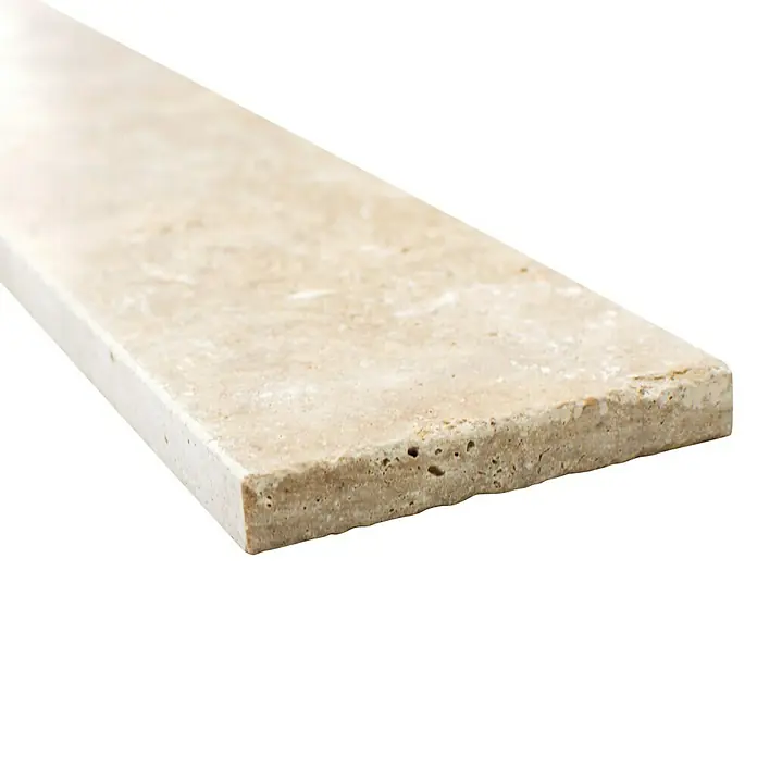 Sockelfliese Noce SO 44470 - 7 x 40,6 cm, Beige, Matt - Detailaufnahme