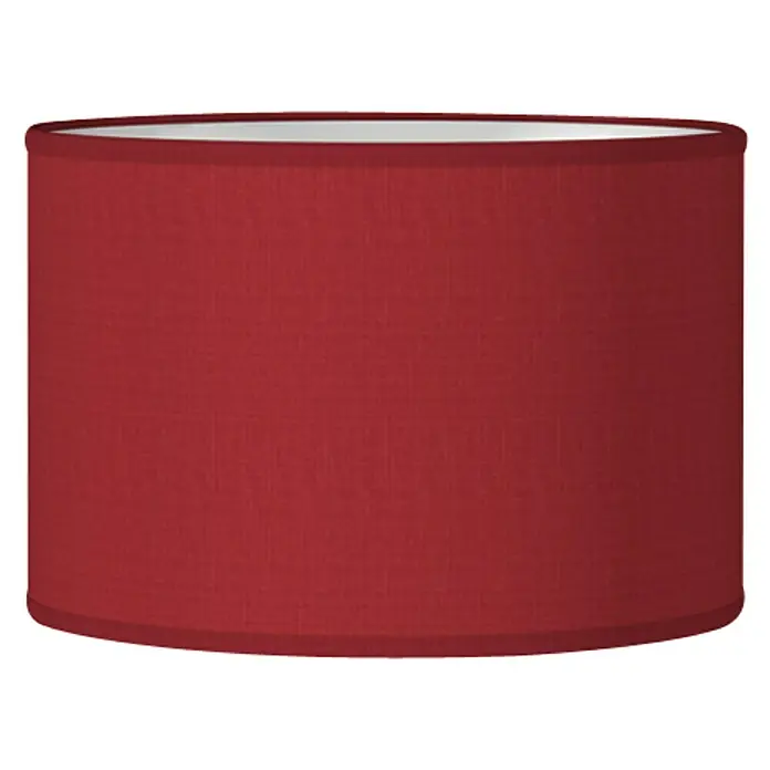 Home Sweet Home Lampenschirm Bling - Ø x H: 40 x 22 cm, Pompeian Red, Baumwolle, Rund - Vorderansicht