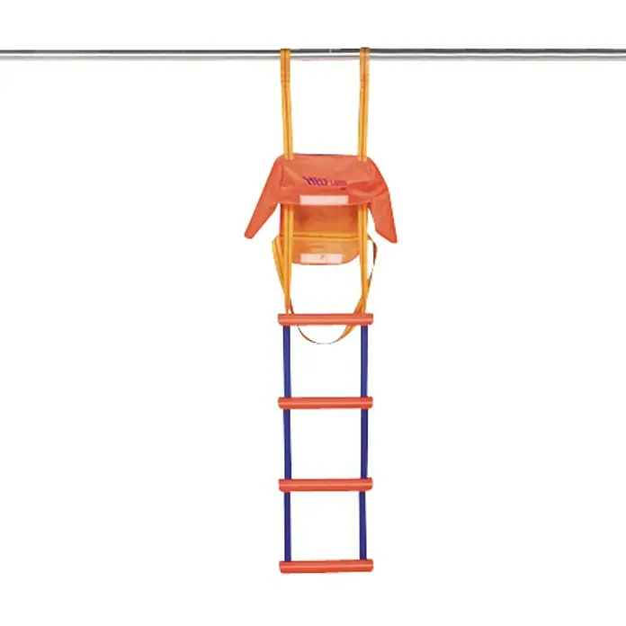 Escalerilla de emergencia - 134 x 26 cm, Número de niveles: 5 ud., Plástico