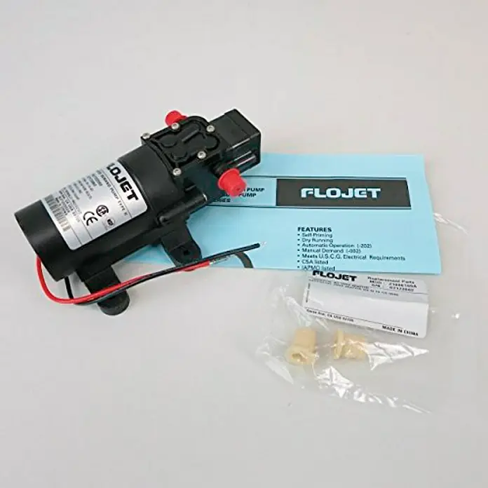 Mini bomba de aire Flojet - Apto para: Bombas de achique