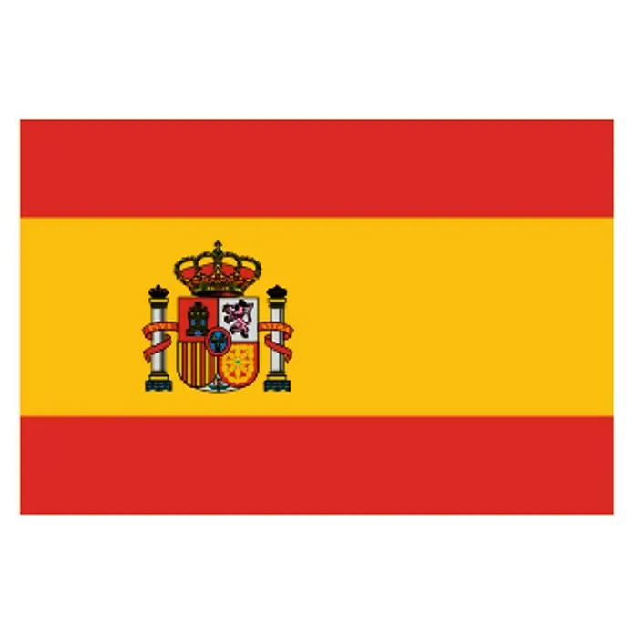 Bandera España con escudo - 20 x 30 cm