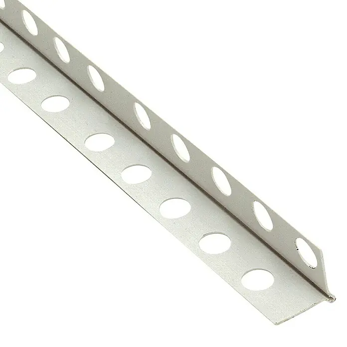 Perfil de yesero de PVC - 2,5 m x 25 mm - Vista angular