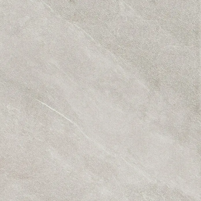 Pavimento porcelánico Alpes - 75 x 75 cm, Blanco, Rectificado, Efecto cemento - Vista superior