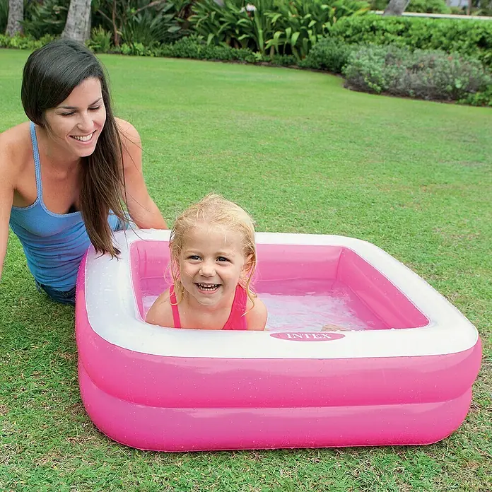 Intex Piscina hinchable 2 aros - Capacidad: 57 l - Producto en uso