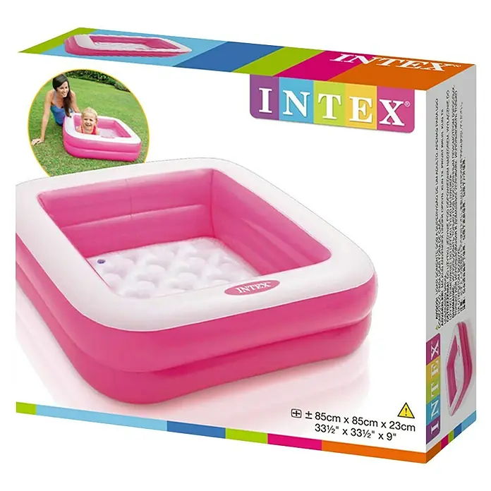 Intex Piscina hinchable 2 aros - Capacidad: 57 l