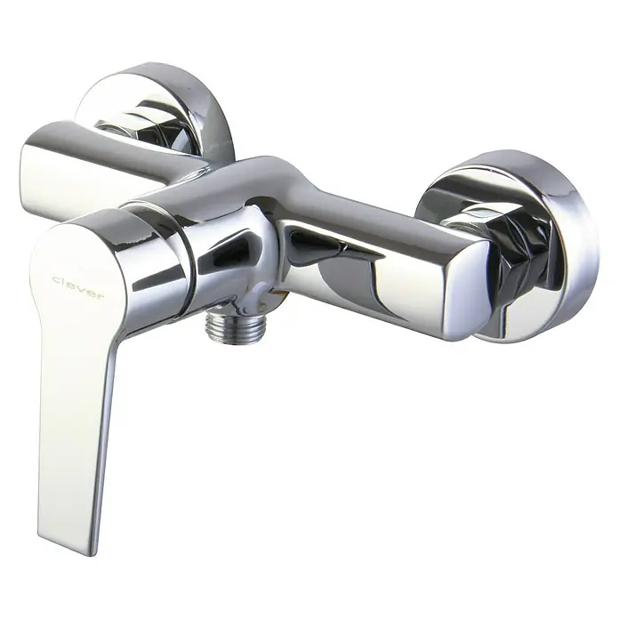 Clever Isar Grifo monomando de ducha - Cromo, Brillante