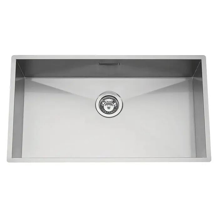 Rodi Fregadero encastrable Box Line 74 - 43,6 x 77,6 cm, Acero inoxidable, Cromo