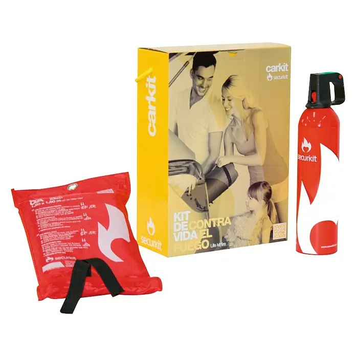 Kit de protección contra incendios Securikit Carkit - Apto para: Incendios incipientes
