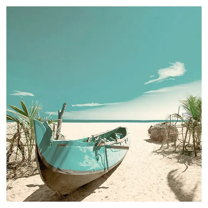 Póster Barca & Tropic - Naturaleza, An x Al: 30 x 30 cm