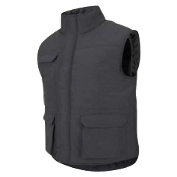 Velilla Chaleco de trabajo multibolsillos - XXXL, Negro