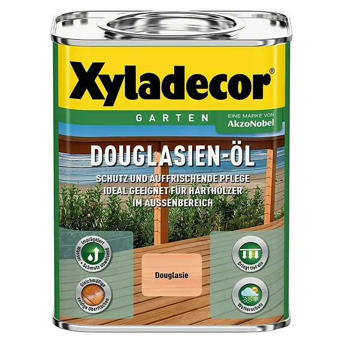 Xyladecor Douglasien-Öl - Seidenglänzend, Douglasie, 750 ml