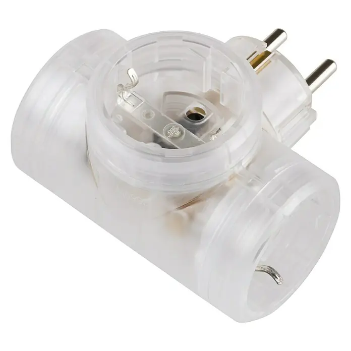 Legrand Ladrón triple - 16 A, Transparente