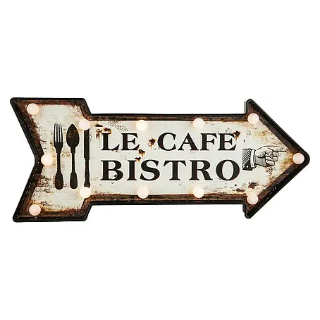 BHP  LED-Schild Cafe Bistro