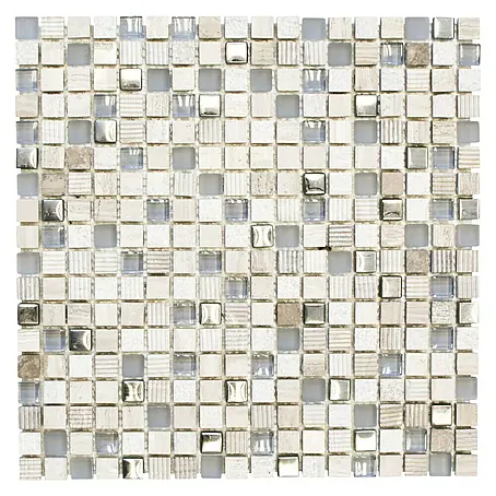 Mosaikfliese Quadrat Crystal Mix XCM HQ10
