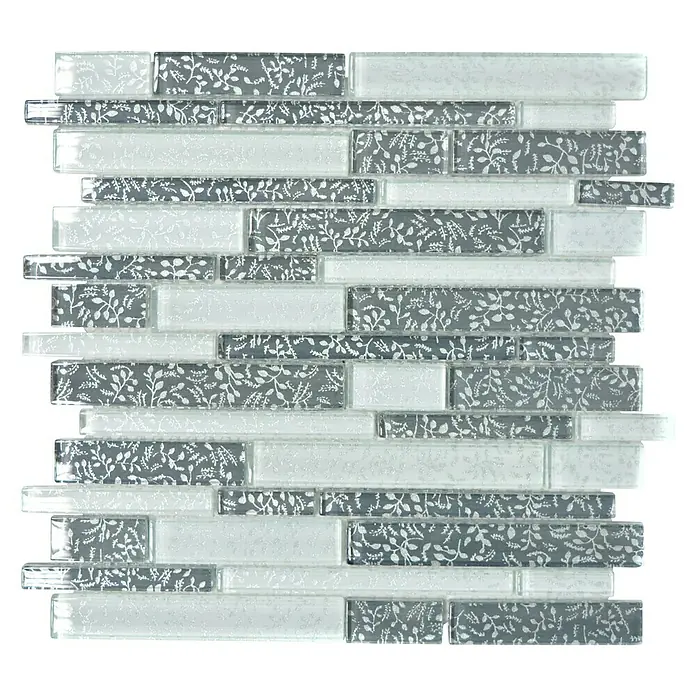 Mosaikfliese Verbund Crystal Chic XCM 8CFL - 30,5 x 30,5 cm, Glänzend - Ansicht von oben