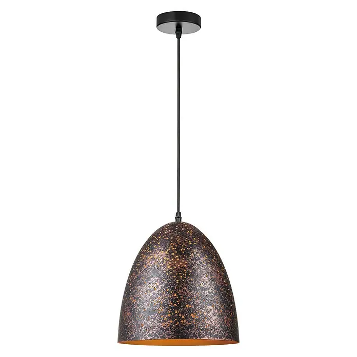 Home Sweet Home Pendelleuchte rund Rusty - Ø x H: 250 mm x 125 cm - Vorderansicht