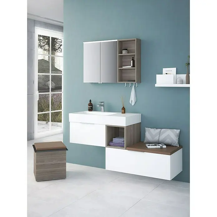 Camargue Loft Rollcontainer Cube/Loft - 40 x 40 x 44 cm, Eiche Cordoba - Stimmungsaufnahme