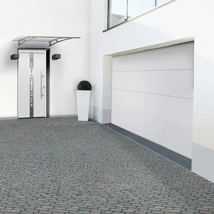 Solid Elements Garagentor Solid Pro - B x H: 2.500 x 2.125 mm, Verkehrsweiß, Glatt