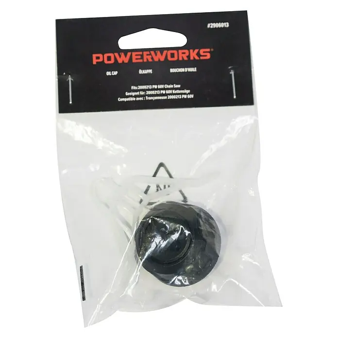 Powerworks Poklopac spremnika goriva na kosilici - Namijenjeno za: Motornu pilu Powerworks PD60CS - Pogled sprijeda