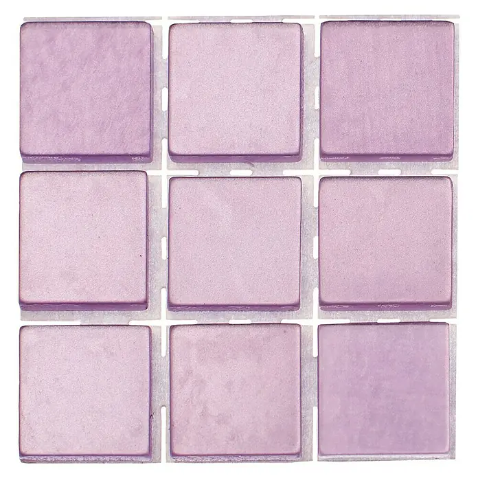 Glorex Selbstklebemosaik - Rosa, 63 Stk., 10 x 10 mm - Vorderansicht