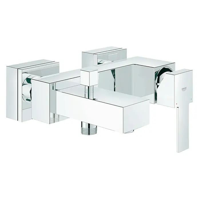 Grohe Sail Cube Grifo monomando de bañera - Cromo, Brillante