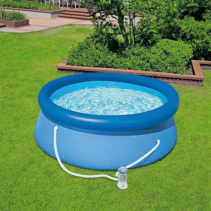 Bestway Zwembad met filterpomp FAST - Ø x h: 244 x 66 cm, 2.419 l, Blauw
