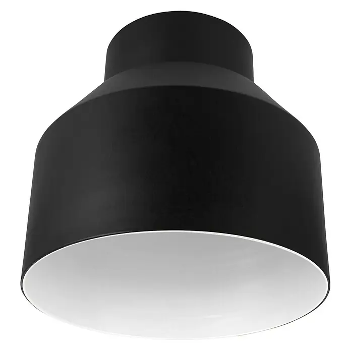 Ledvance Lampenschirm Cup - Ø x H: 14 x 13,2 cm, Weiß, Schwarz, Aluminium, Rund - Ansicht von oben
