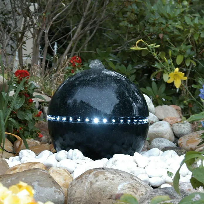 Ubbink AcquaArte Einbaubrunnen Dubai - Mit LED, Ø x H: 36 x 36 cm - Stimmungsaufnahme