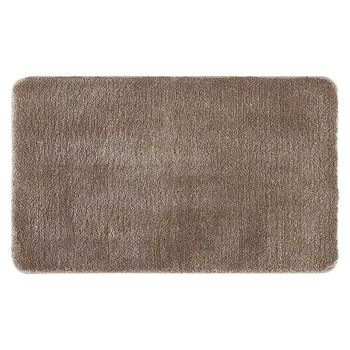Camargue Badkamermat Zazu - Bruin, 60 x 100 cm, 100% Acryl - Top-down weergave