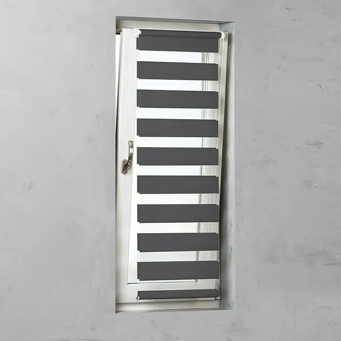 Expo Ambiente Doppelrollo Mini - B x H: 120 x 150 cm, Grau