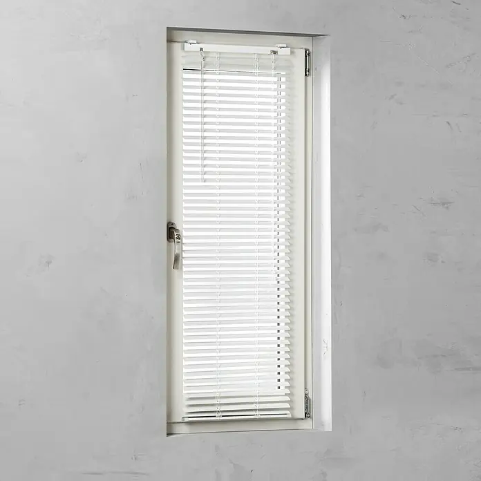 Expo Ambiente Žaluzina - Š x V: 45 x 130 cm, Bijele boje, Aluminij - Pogled sprijeda