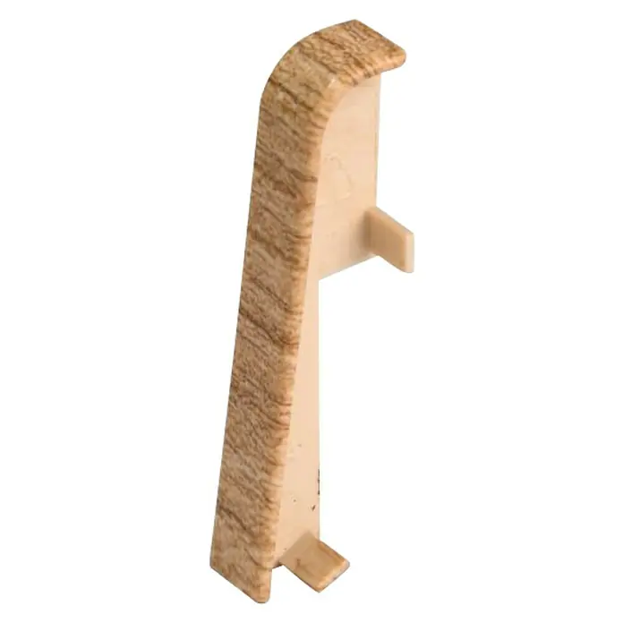 Egger Übergangskappe - Eiche Honig, 2 Stk., Passend für: Egger Sockelleisten 17 x 60 mm - Rechte Seitenansicht