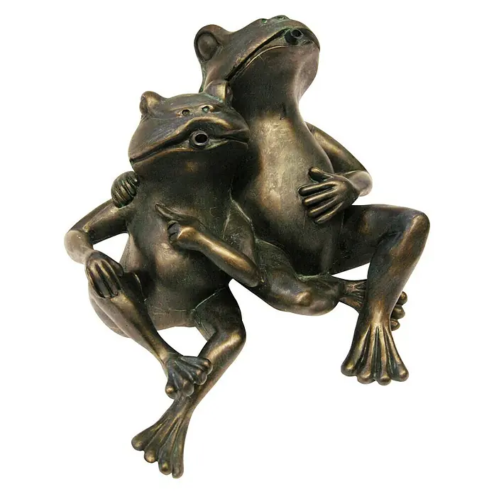 Ubbink Wasserspeier Frösche - Frosch - Vorderansicht