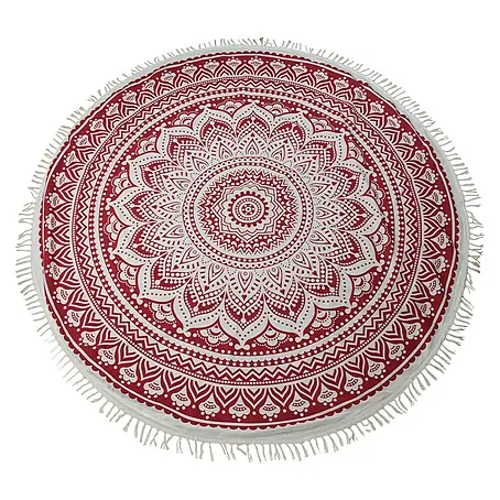 Plaid Mandala