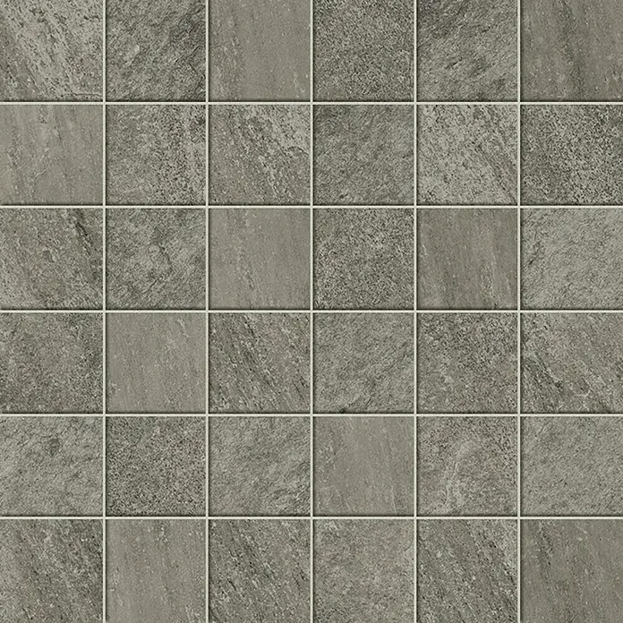 Atlas Concorde Mosaikfliese Regent - 30 x 30 cm, Grau, Matt