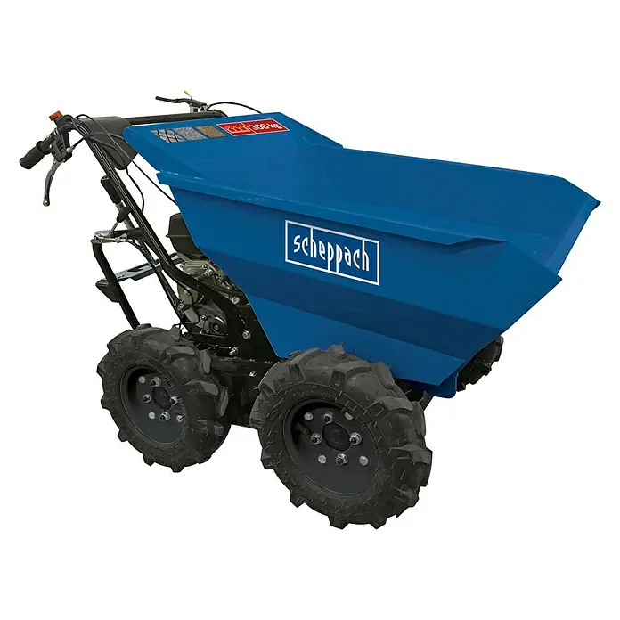 Scheppach Raddumper DP3000 - Tragkraft: 300 kg, Hubraum: 196 cm³, Blau