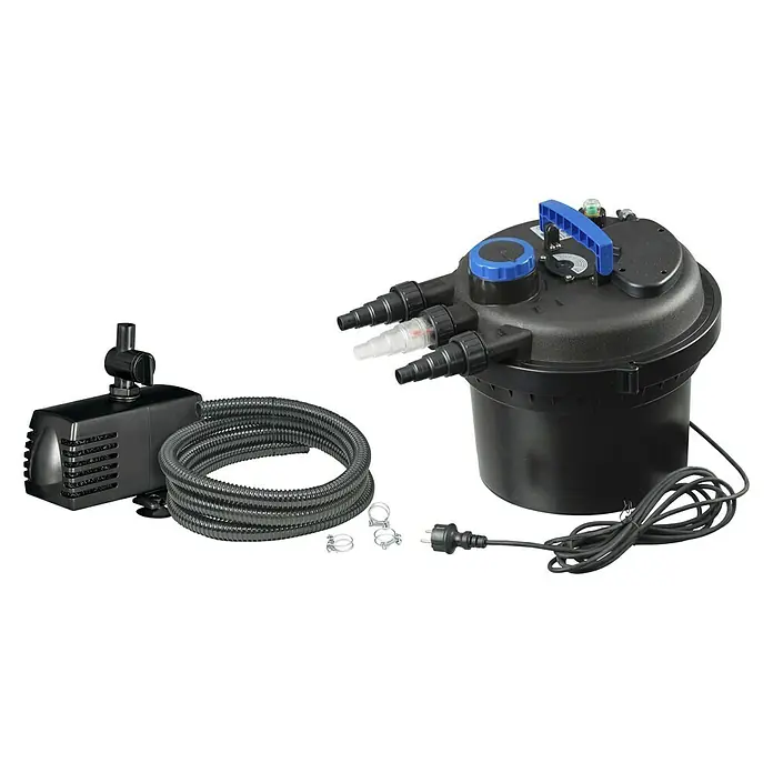 Ubbink Druckfilter-Set BioPressure II 6000 Plus - 35 W, Teichgröße: 2 m³ - 6 m³ - Linke Seitenansicht