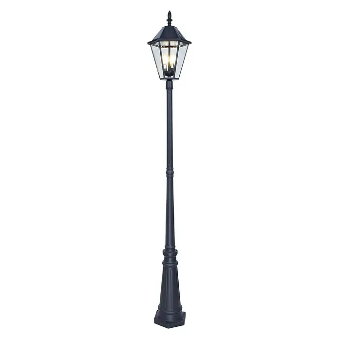 Lutec Farola solar LED London - 3 luces, IP44