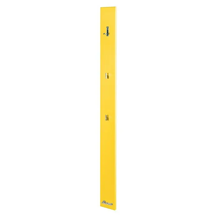 Phönix Miami Garderobenpaneel - L x B x H: 2,2 x 14 x 170 cm, Gelb - Linke Seitenansicht