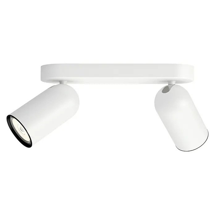 Philips Regleta Pongee - 10 W, L x An x Al: 8,2 x 24 x 12,2 mm, Blanco, GU10