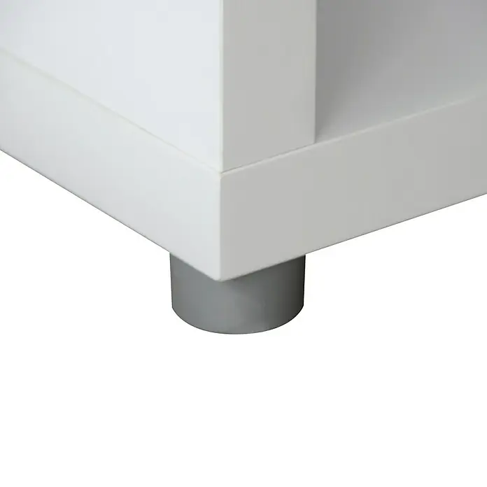 Phönix Fortuna Regal - L x B x H: 35 x 114,3 x 150 cm, Weiß - Detailaufnahme