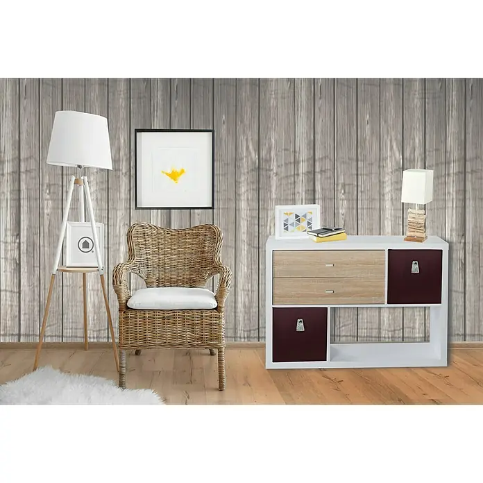 Phönix Fortuna Regal - L x B x H: 35 x 114,3 x 78,5 cm, Weiß - Stimmungsaufnahme