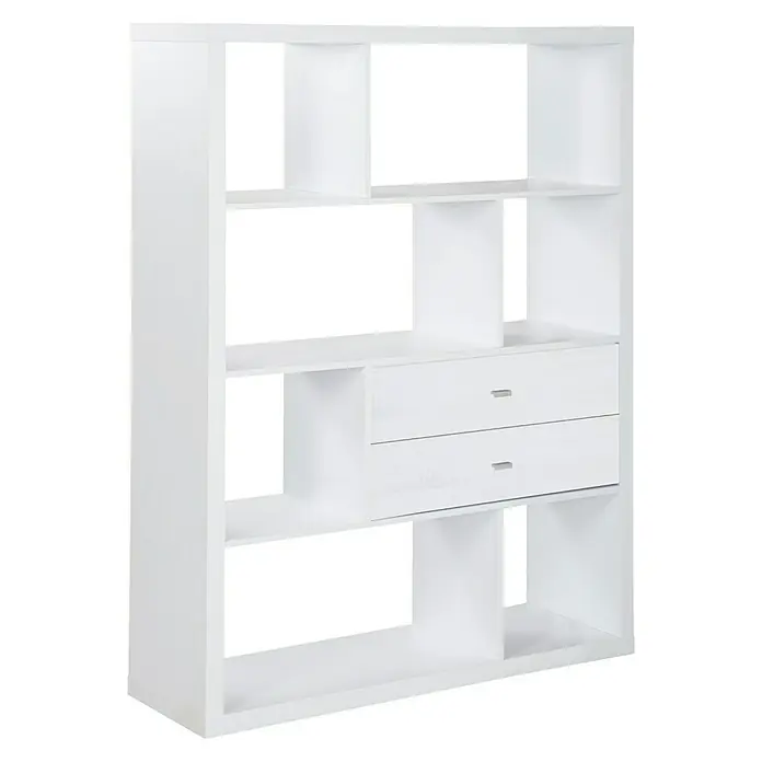 Phönix Fortuna Regal - L x B x H: 35 x 114,3 x 150 cm, Weiß - Rechte Seitenansicht