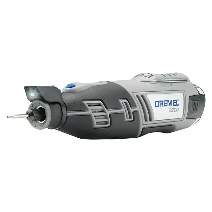 Dremel Multifunktionswerkzeug 8220-5/65 - 12 V, 2 Akkus, 2 Ah - Linke Seitenansicht