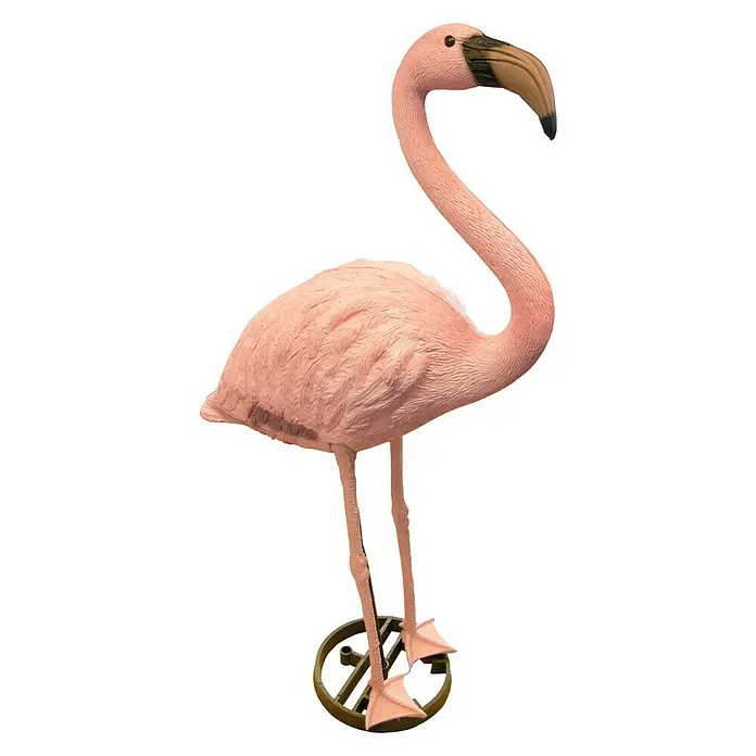 Ubbink Dekofigur Flamingo - 24 x 58 x 91,5 cm, Polyresin - Ansicht von oben