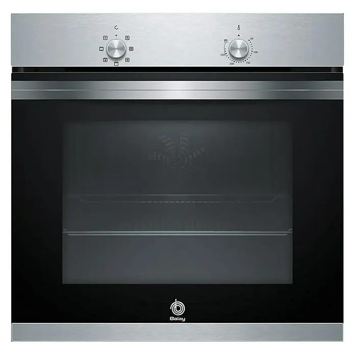 Balay Horno empotrado 3HB4000X0 - Número de tipos de calentamiento: 5 ud., Volumen horno: 71 l