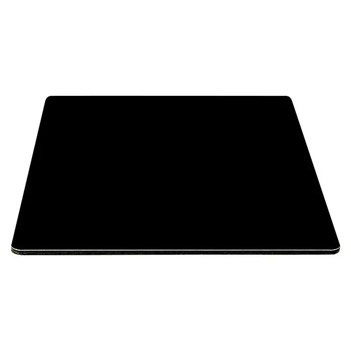 Verbundplatte nach Maß Dibond - Schwarz, Max. Zuschnittsmaß: 305 cm, Breite: 150 cm - Detailaufnahme