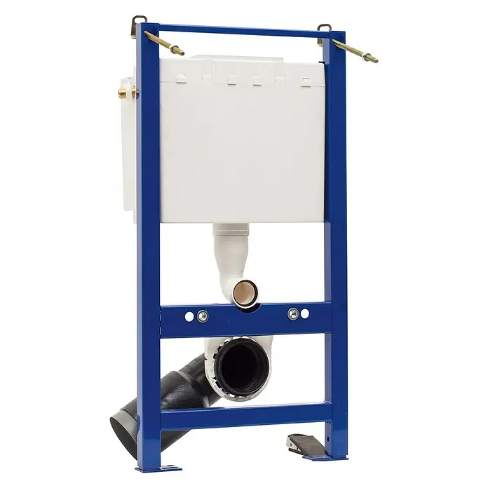 Siamp WC-Vorwandelement BH-WC-002 - 2-Mengen-Spülung, 18 x 42 x 85 cm